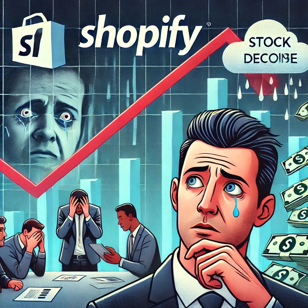 Shopify業績好調も株価は下落、慎重な未来予測に投資家動揺