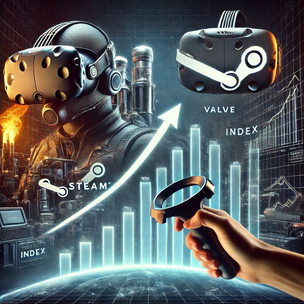 Quest 3がSteamで急上昇、Valve Indexを追い越す日近し
