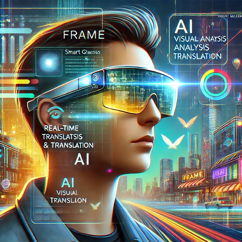Frameスマートグラス登場: AI視覚分析と翻訳を349ドルで提供
