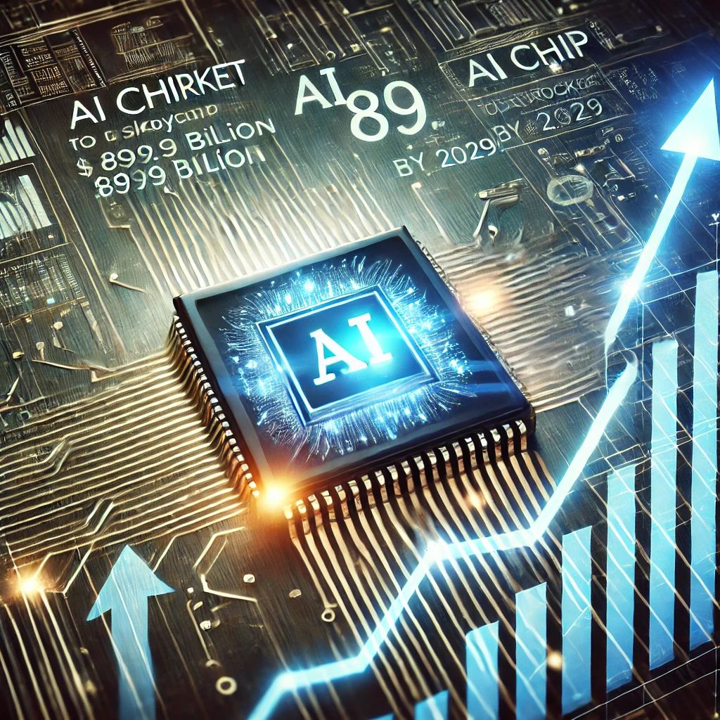 AIチップ市場、2029年に896億ドルへ急成長予測！