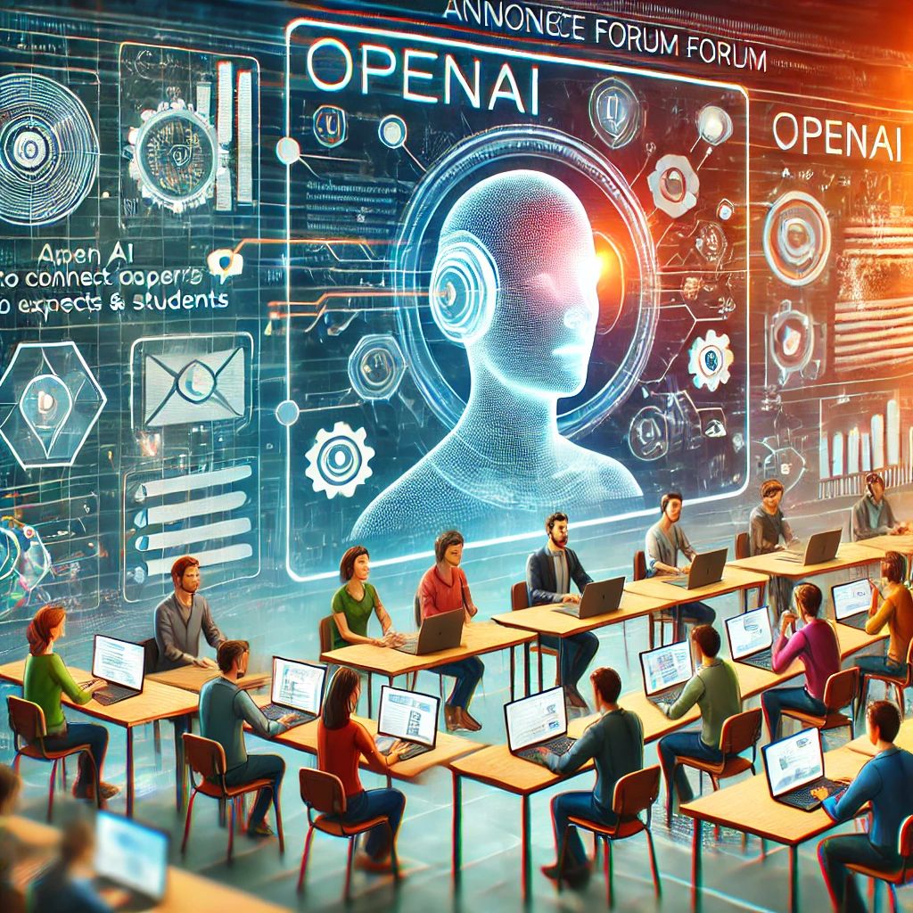 OpenAIが専門家と学生を結ぶ「OpenAI Forum」発表、AI技術の未来形成に貢献