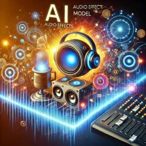 DALLE 2024-10-07 073848 - An innovative and creative illustration for an article titled AI Audio Effects Model_ ElevenLabs Opens New Horizons of Creation The image should de - innovaTopia