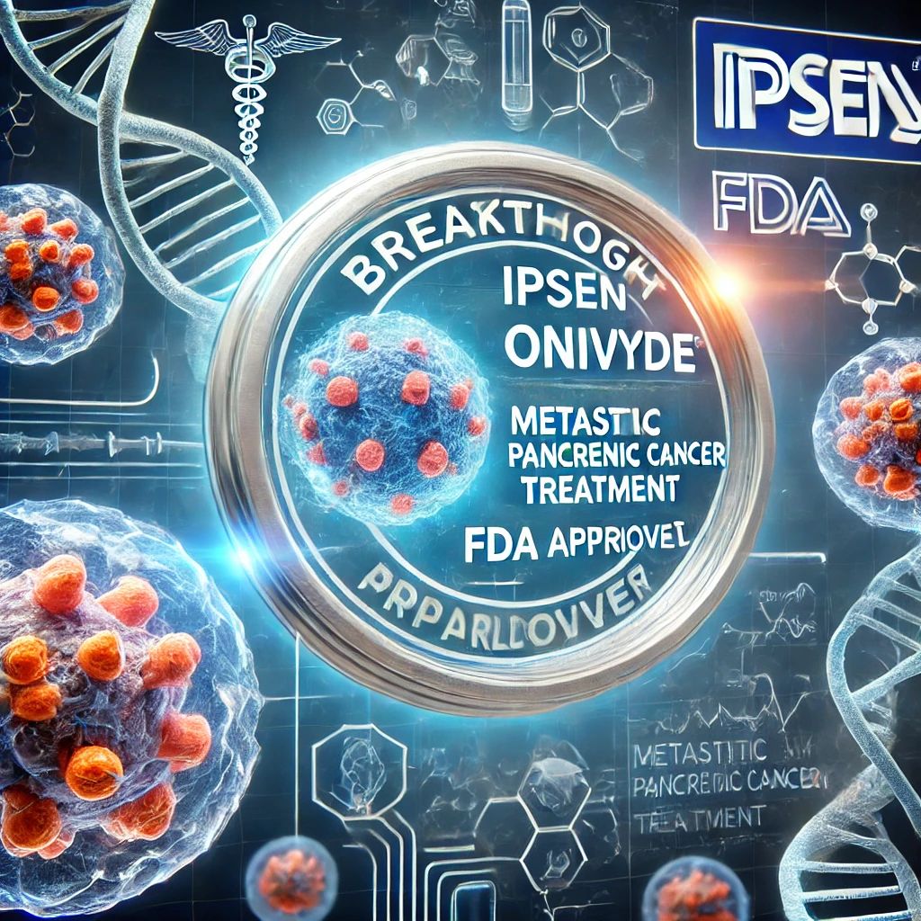 転移性膵臓がん治療に革新、IpsenのOnivydeがFDA承認を獲得