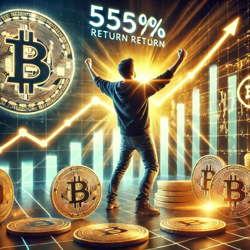 ビットコイン予測市場で大勝利！トレーダーが550%リターン達成