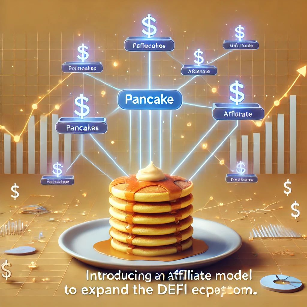 PancakeSwapがアフィリエイトモデル導入、DeFiエコシステム拡大へ