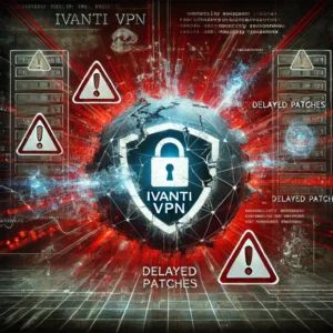 DALLE 2024-10-22 075602 - A digital illustration depicting the vulnerability of Ivanti VPN and the security threats posed by delayed patches The image shows a cracked shield w - innovaTopia