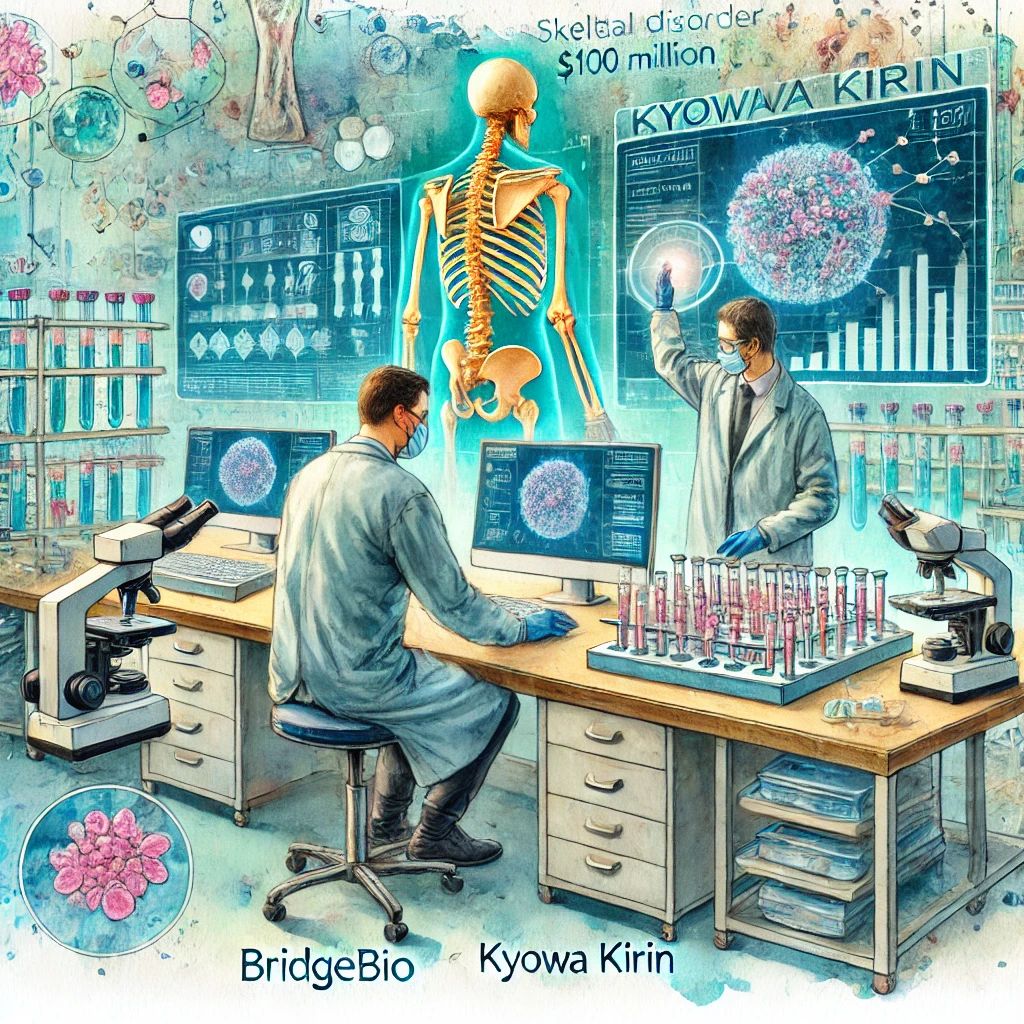骨格系障害治療への大躍進、BridgeBioとKyowa Kirinが1億ドル契約を締結