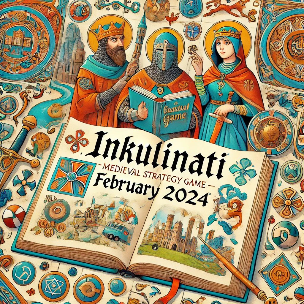 中世写本が生んだ戦略ゲーム「Inkulinati」、2024年2月発売決定！