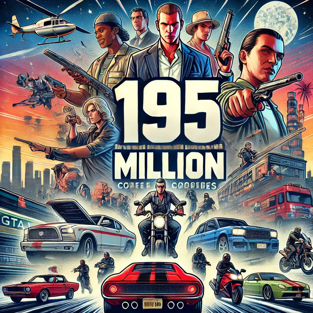 『GTA V』売上1億9500万本突破、『GTA VI』トレーラーが記録的視聴数を達成