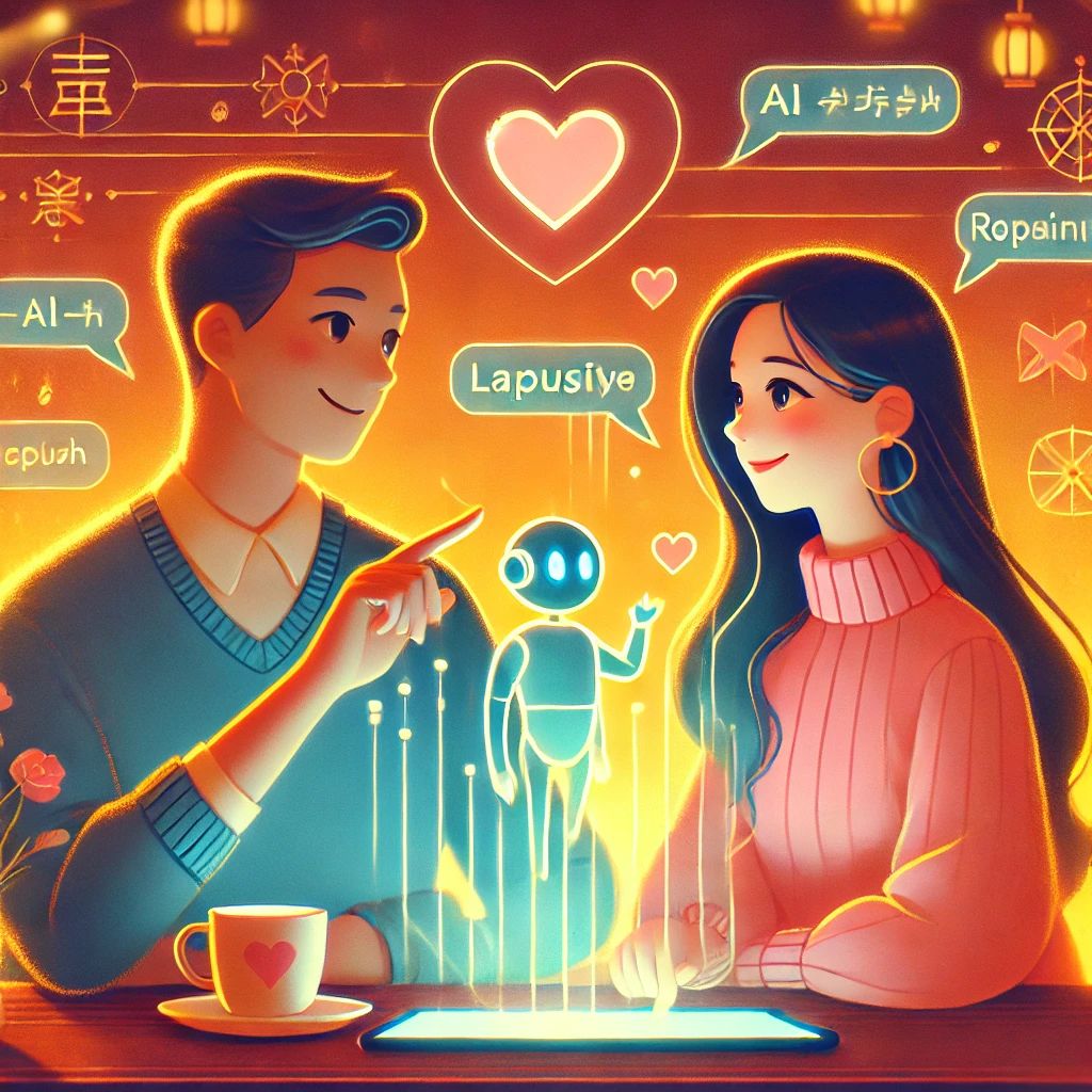 AI技術で恋の言葉障壁を乗り越えたカップルの物語