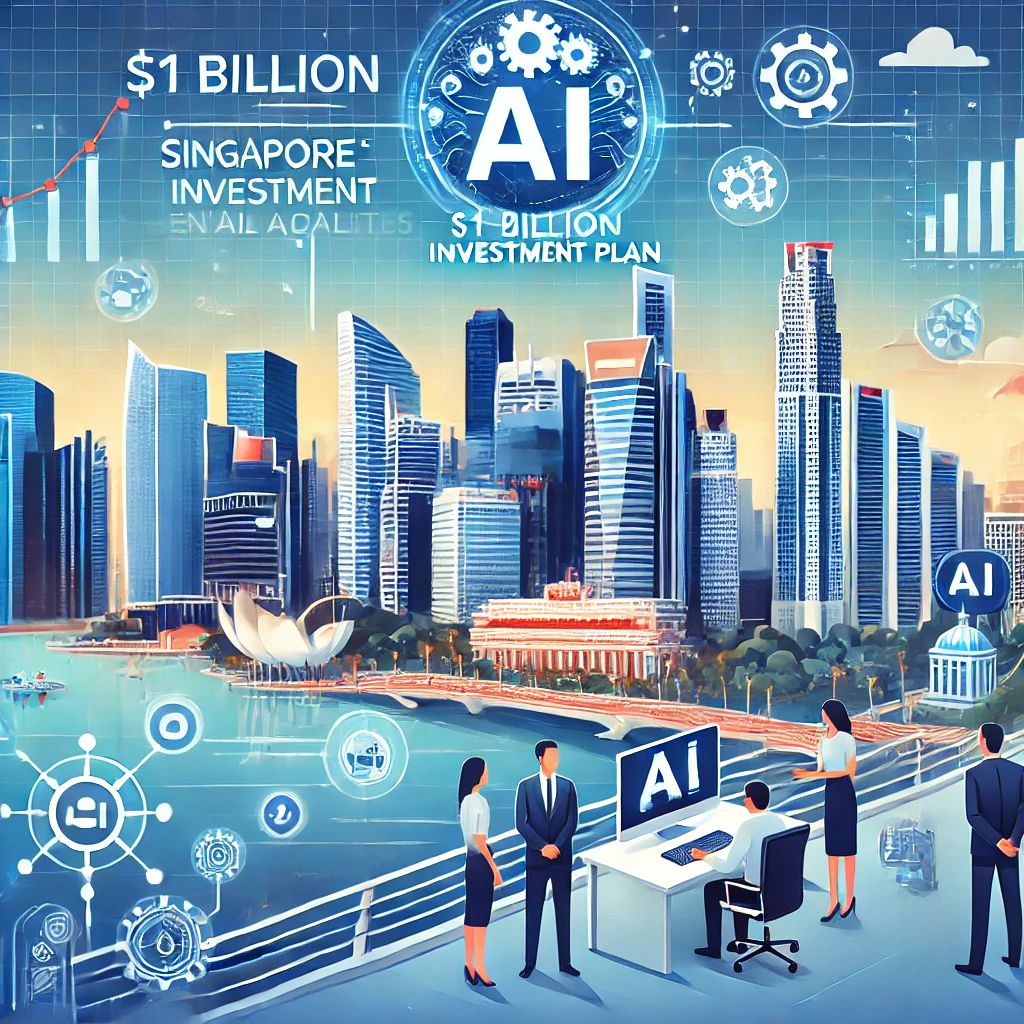 シンガポール、AI能力向上へ10億ドル投資計画発表！