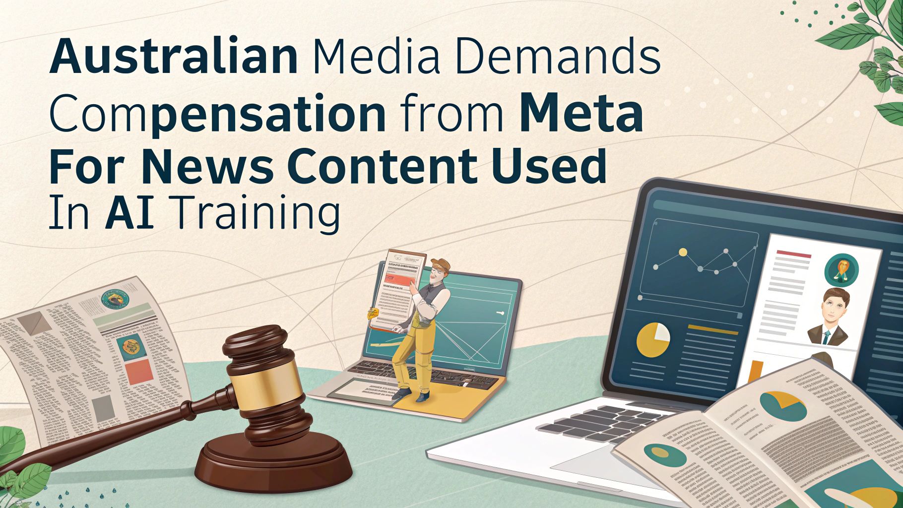 オーストラリアメディア、MetaにAI訓練用ニュースコンテンツの報酬要求か