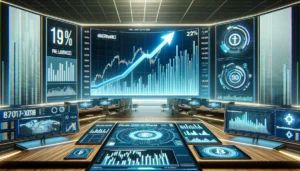 DALLE 2024-04-16 111840 - A wide digital financial graph showcasing the rising trend of the pre-launch futures price of the new governance token ENA from the decentralized fina - innovaTopia