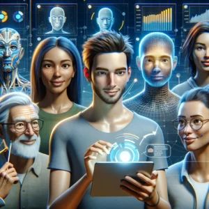 DALLE 2024-06-10 044741 - Research on avatar facial animation reveals the impact of context and culture The scene features avatars with expressive facial animations diverse c - innovaTopia