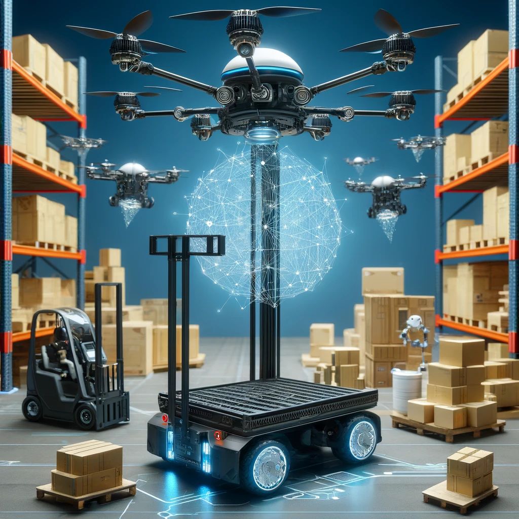 在庫管理革新：Cypher Roboticsがドローンとロボットを組み合わせたシステムを発表