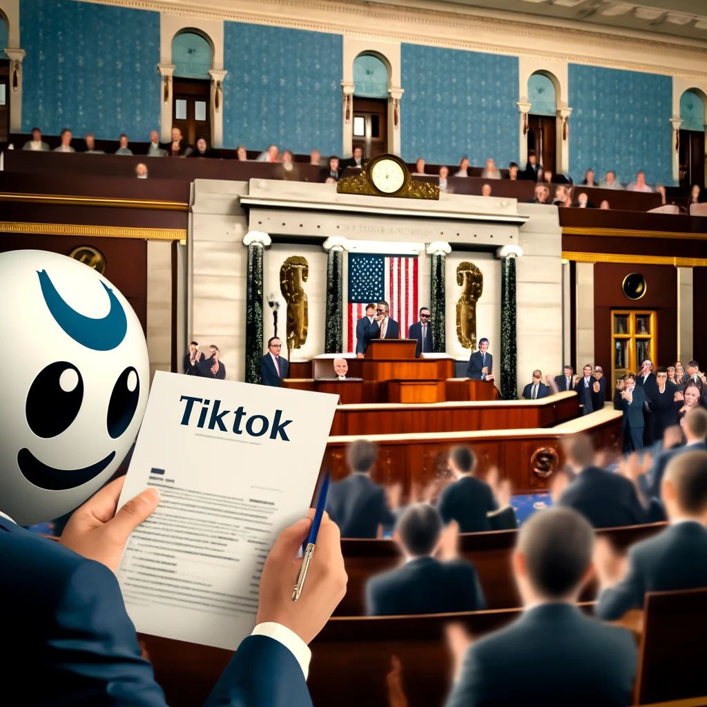 米国下院、TikTok売却か禁止かの法案を可決 – 米中対立激化の兆し
