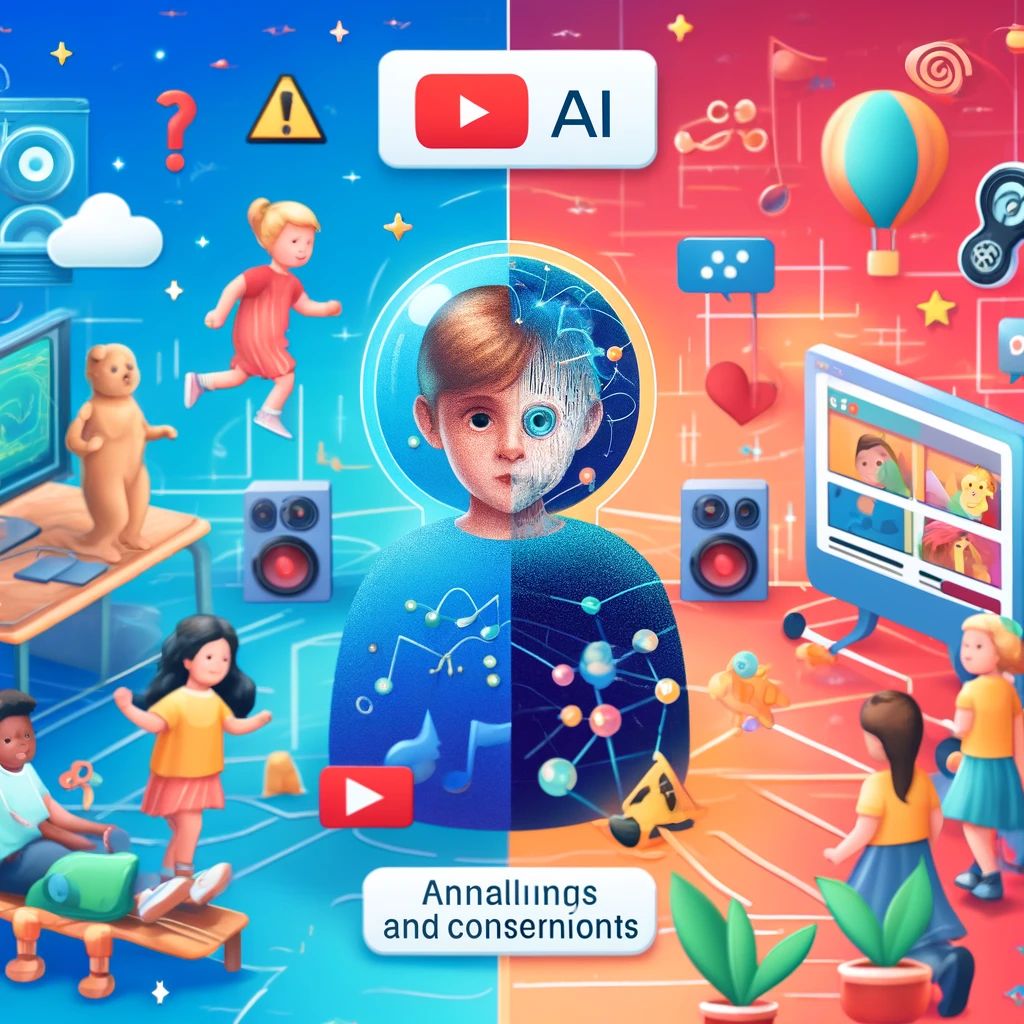 AI活用で変わる子供向け動画制作、YouTubeの新たな挑戦と懸念点