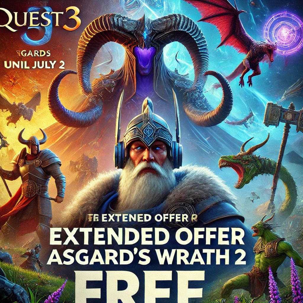 Quest 3購入者への特典延長！Asgard’s Wrath 2無料提供が7月まで続行