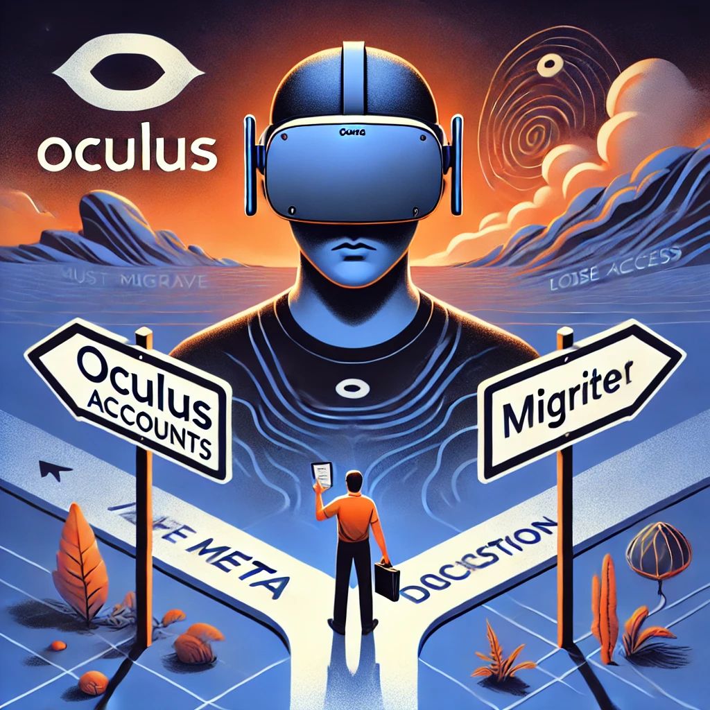 Meta、Oculusアカウント削除を発表！ユーザーは移行か失うかの選択迫られる