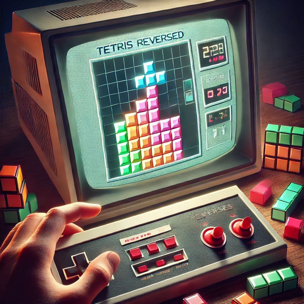 忘れ去られしゲーム「Tetris Reversed」、遂に日の目を見る