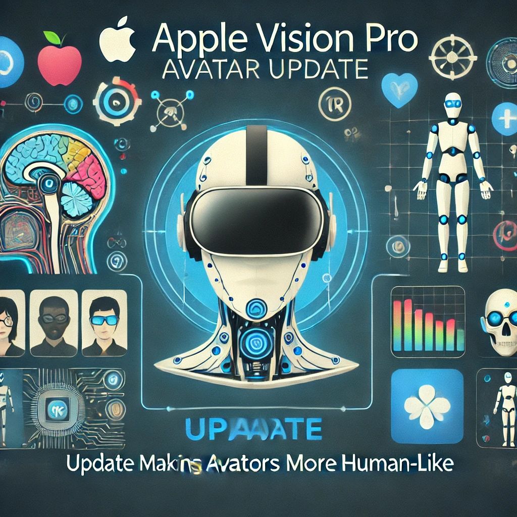 Apple Vision Proアップデートでアバターが人間らしく変身！