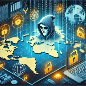 DALLE 2024-07-08 065518 - An illustration of the spyware Predator expanding its activities in 11 countries The scene includes digital spyware elements a map highlighting th - innovaTopia