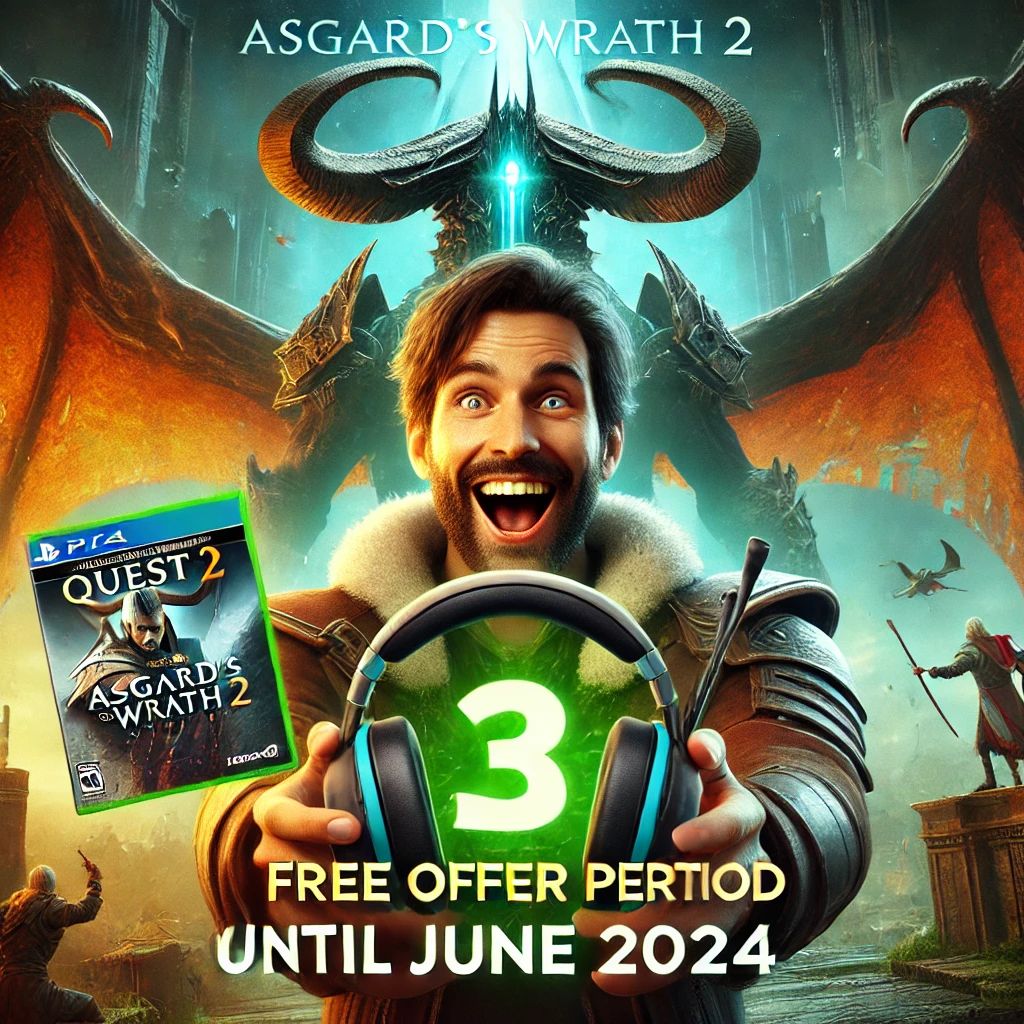 Quest 3購入者に朗報！「Asgard’s Wrath 2」無料提供期間が2024年6月まで延長