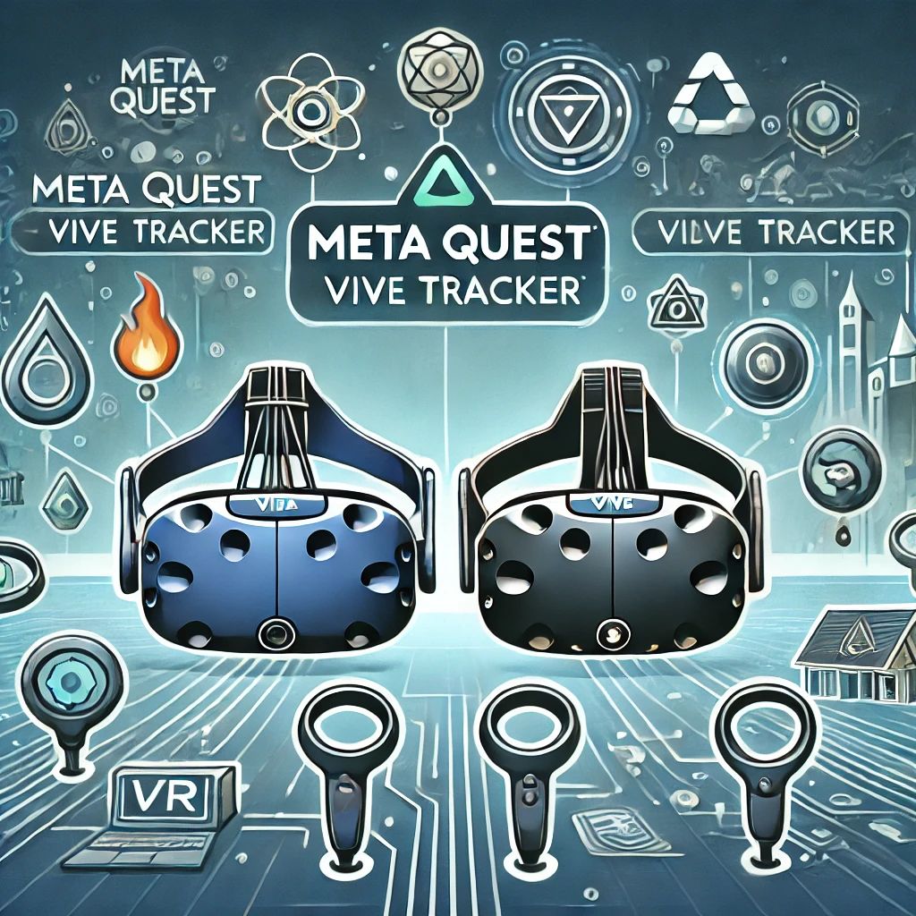 Meta QuestがViveトラッカーを内蔵機能で代替、VR体験が飛躍的に向上