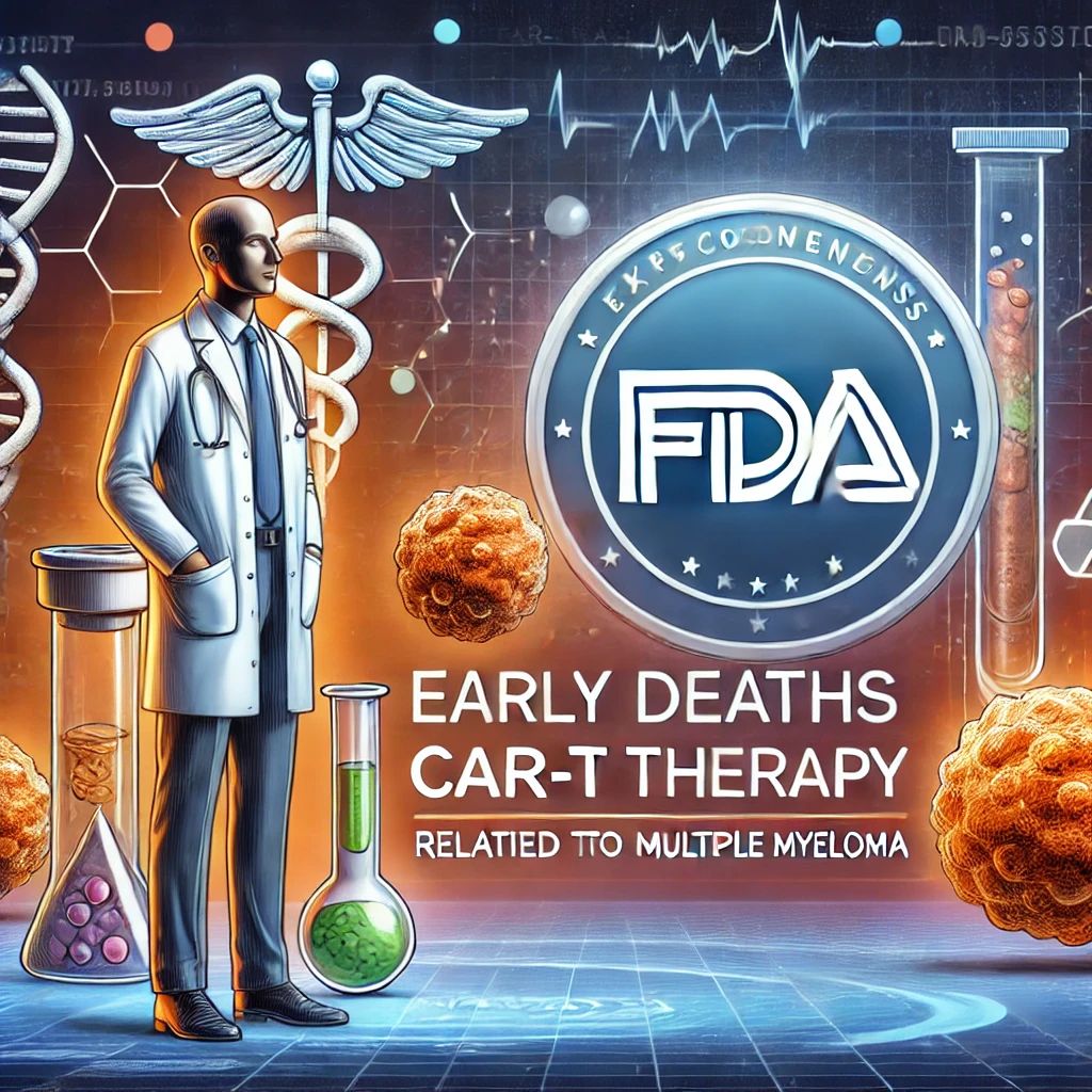 FDA、多発性骨髄腫治療のCAR-T療法に関し早期死亡の懸念表明