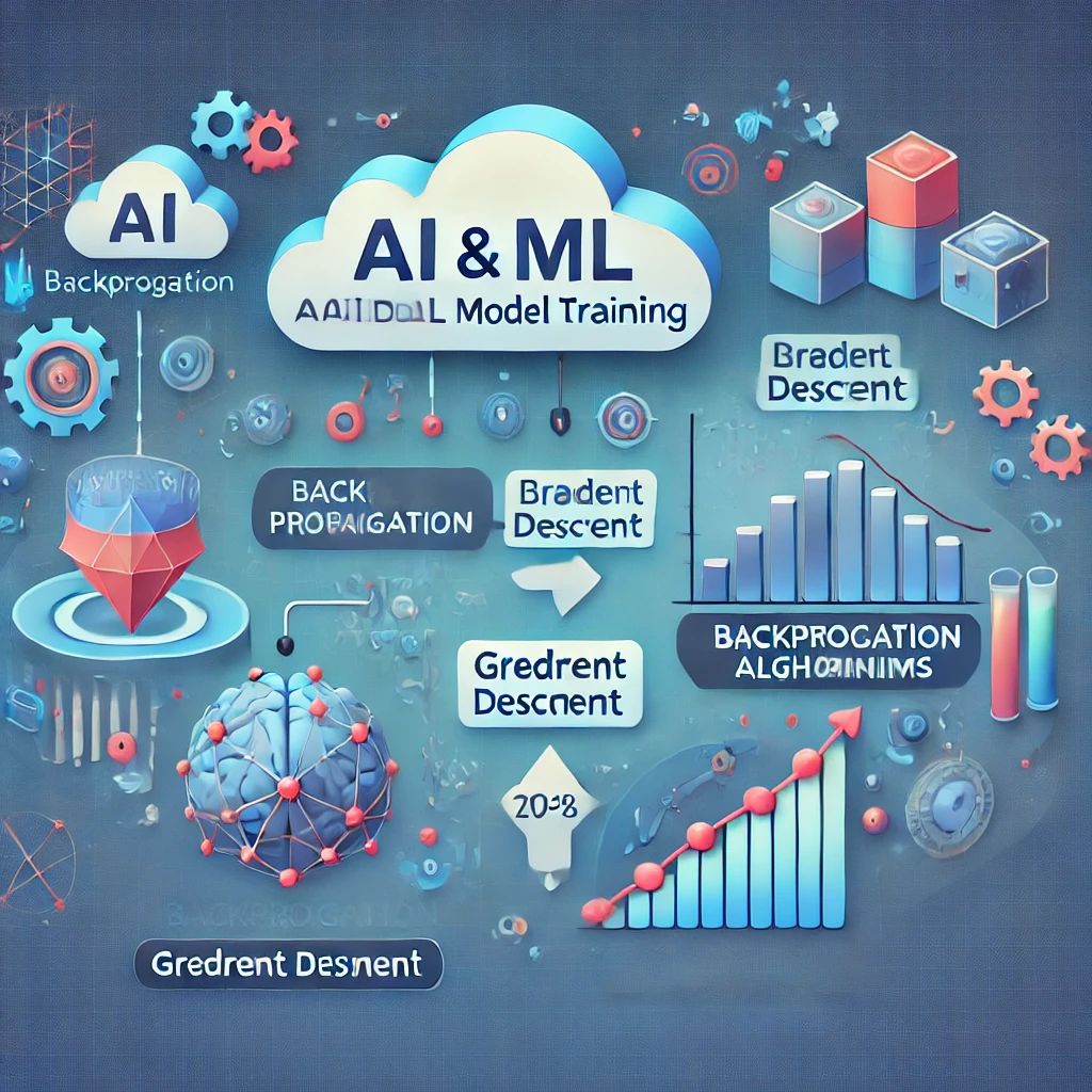 AIとMLモデルトレーニングの最適化：バックプロパゲーションと勾配降下法の重要性