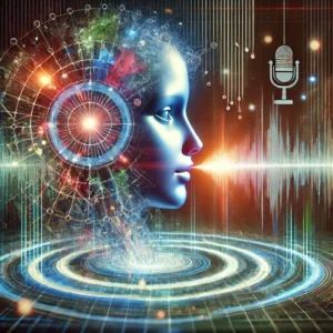 DALLE 2024-09-12 054339 - An artistic depiction of a voice being created by an AI engine with sound waves and digital elements merging into human-like speech showcasing innov - innovaTopia
