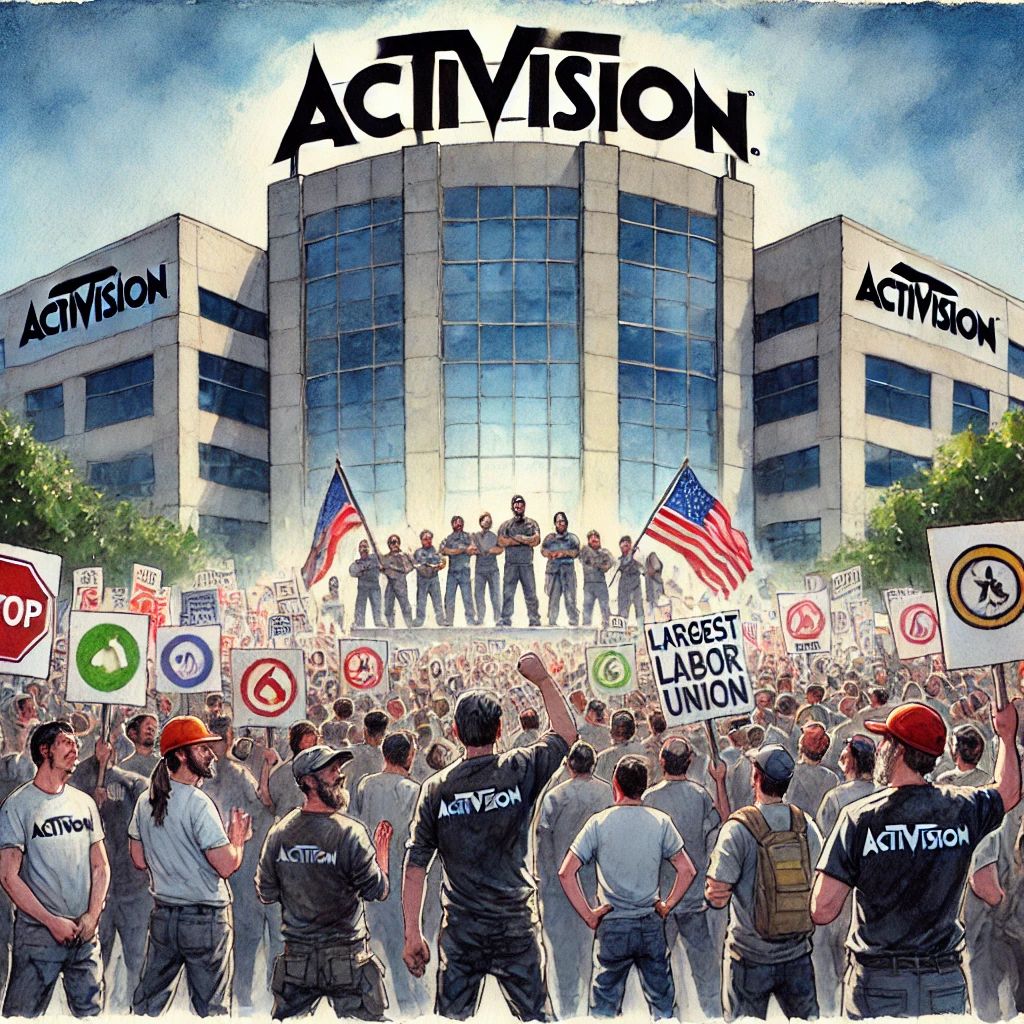 ゲーム業界最大の労働組合誕生、Activisionの600人が結集