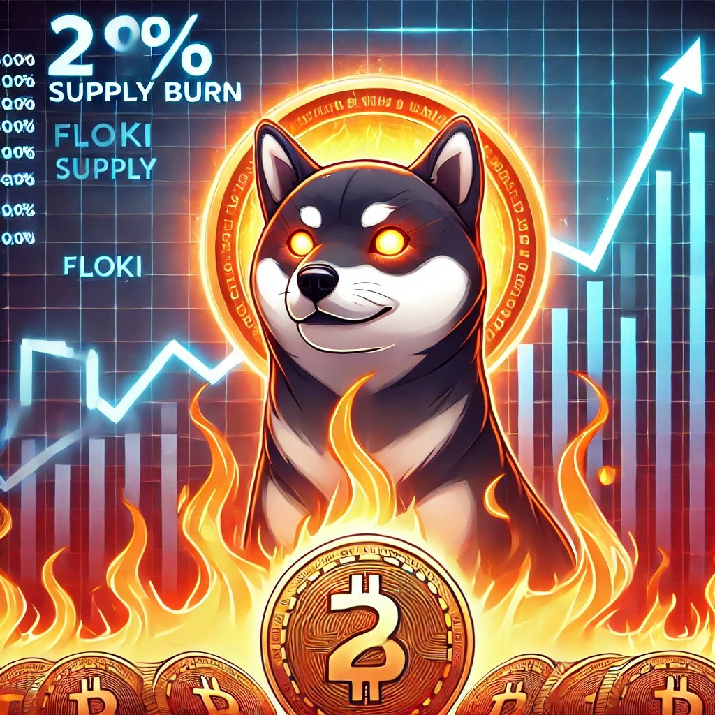 犬モチーフ仮想通貨フロキ、供給量2%焼却で価格倍増
