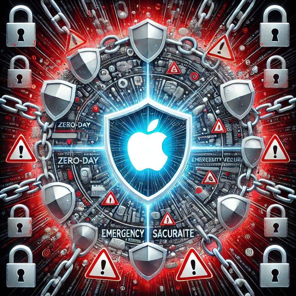 Apple、緊急セキュリティアップデートでゼロデイ脆弱性対策を実施