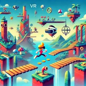 DALLE 2024-10-04 072515 - An adventurous illustration of the VR game Max Mustard a reimagined 3D platformer The image shows the main character Max Mustard running and jum - innovaTopia