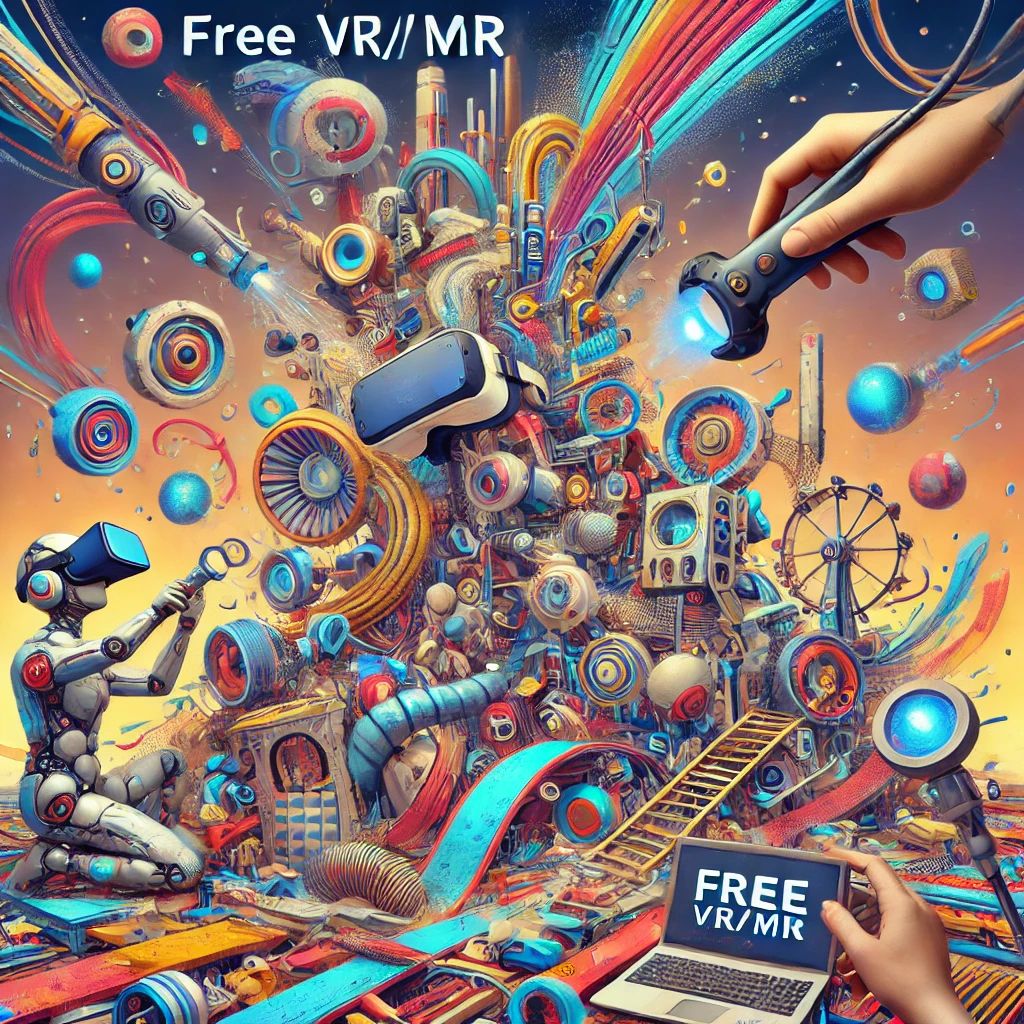 無料VR/MRゲーム「Anarchitects」、創造と混沌の新境地を開く