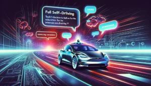 DALLE 2024-04-17 152133 - A dynamic article header image for Teslas decision to halve the subscription fee for Full Self-Driving FSD in the US aimed at accelerating the ado - innovaTopia