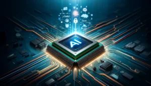 DALLE 2024-04-17 160416 - A dynamic article header image for the announcement of AMDs new AI-equipped PC processors marking an intensification of competition with Nvidia and - innovaTopia