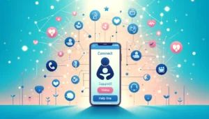 産後サポート革新：「Connect by PSI」アプリが精神保健アクセスを拡大