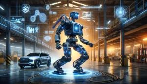 DALLE 2024-04-19 170844 - A dynamic and powerful image of the new electric Atlas robot by Boston Dynamics set in an industrial environment The robot is depicted in action de - innovaTopia