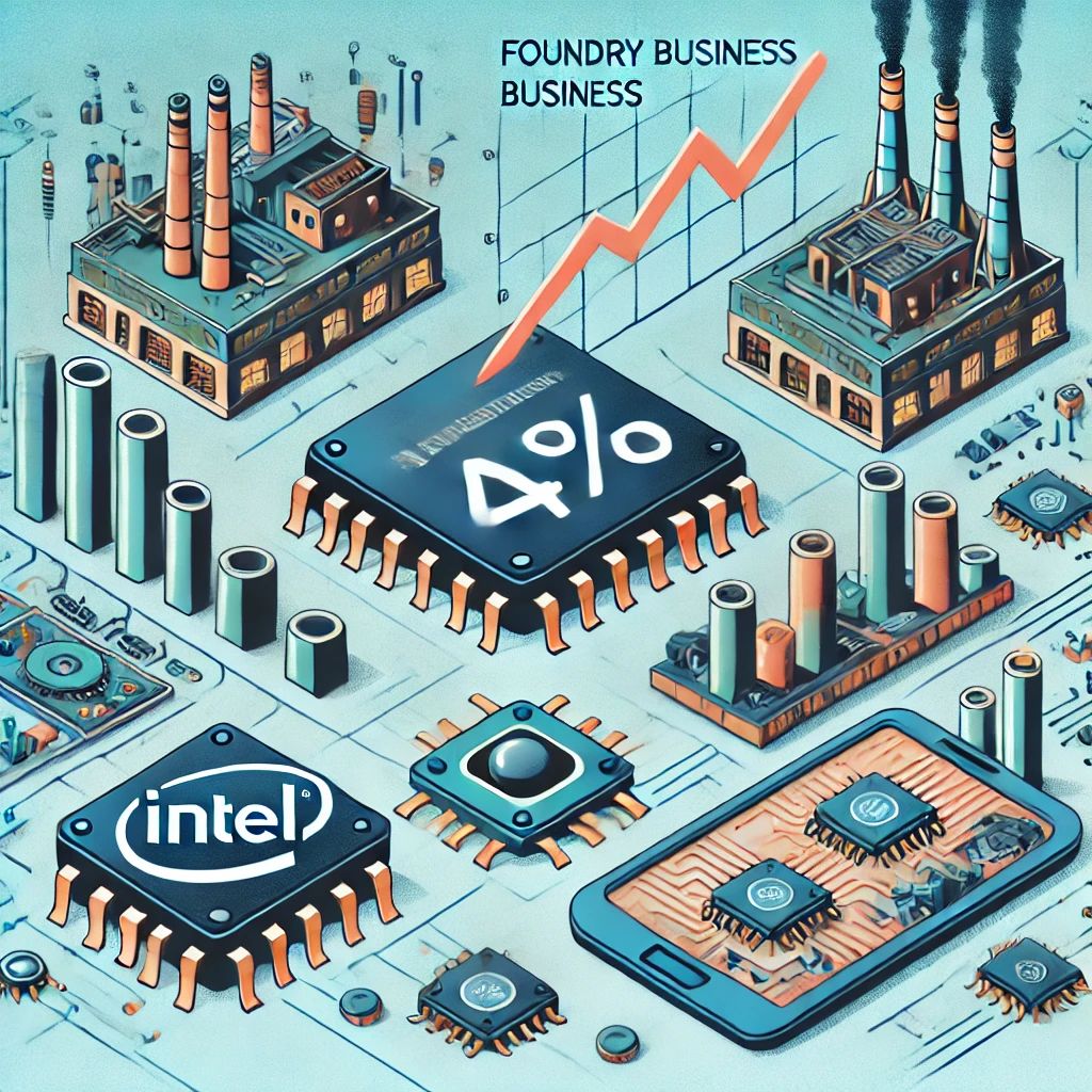 Intelの株価、ファウンドリ事業の損失公開で4%急落
