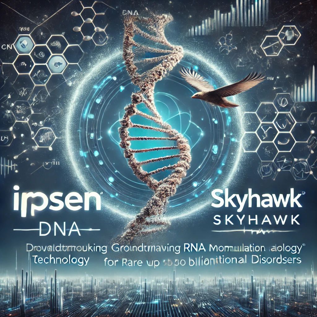 最大18億ドルの契約で希少神経疾患治療に光、IpsenとSkyhawkが画期的なRNA調節技術を開発