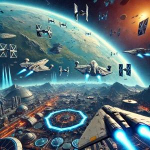 DALLE 2024-07-05 075128 - An illustration of the space strategy game Homeworld_ Vast Reaches in a VR setting set to debut in spring 2024 The background shows a futuristic s - innovaTopia