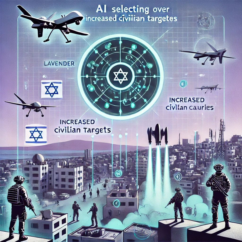 イスラエル軍、AI「Lavender」でガザの爆撃目標選定、民間人犠牲増加の懸念