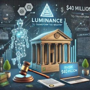 DALLE 2024-07-08 041848 - An illustration of the legal AI company Luminance raising million to transform the industry The scene shows Luminances logo with elements of le - innovaTopia