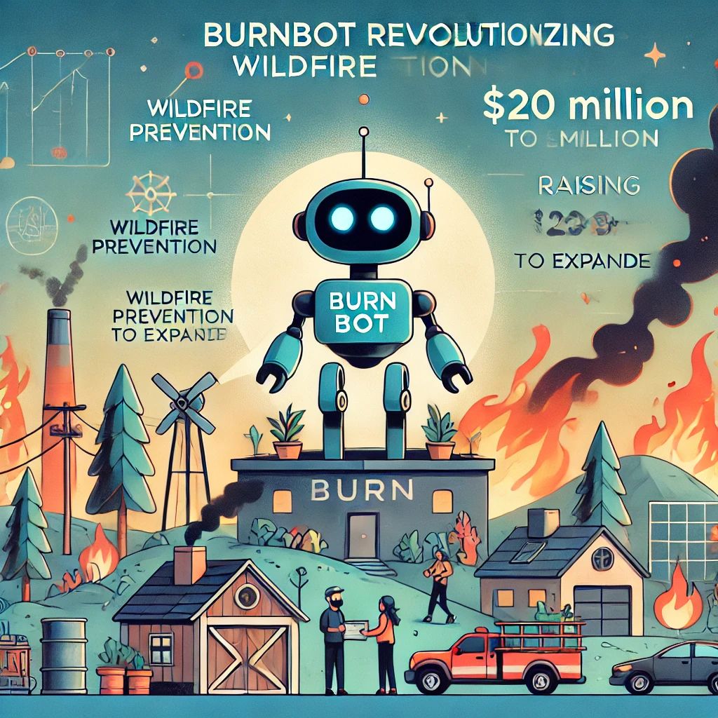 山火事予防に革新をもたらすBurnBot、20Mドル調達で拡大へ