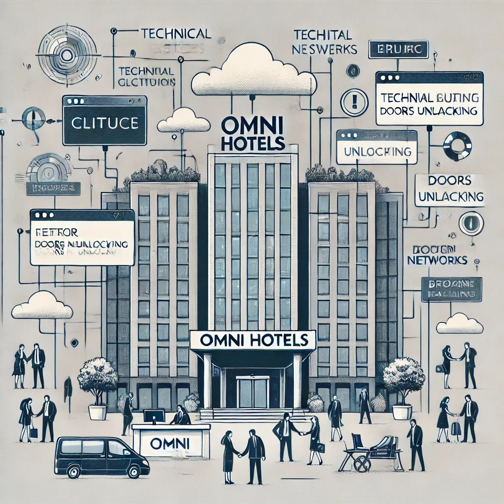 Omni HotelsのIT障害、予約からドアロックまで大混乱