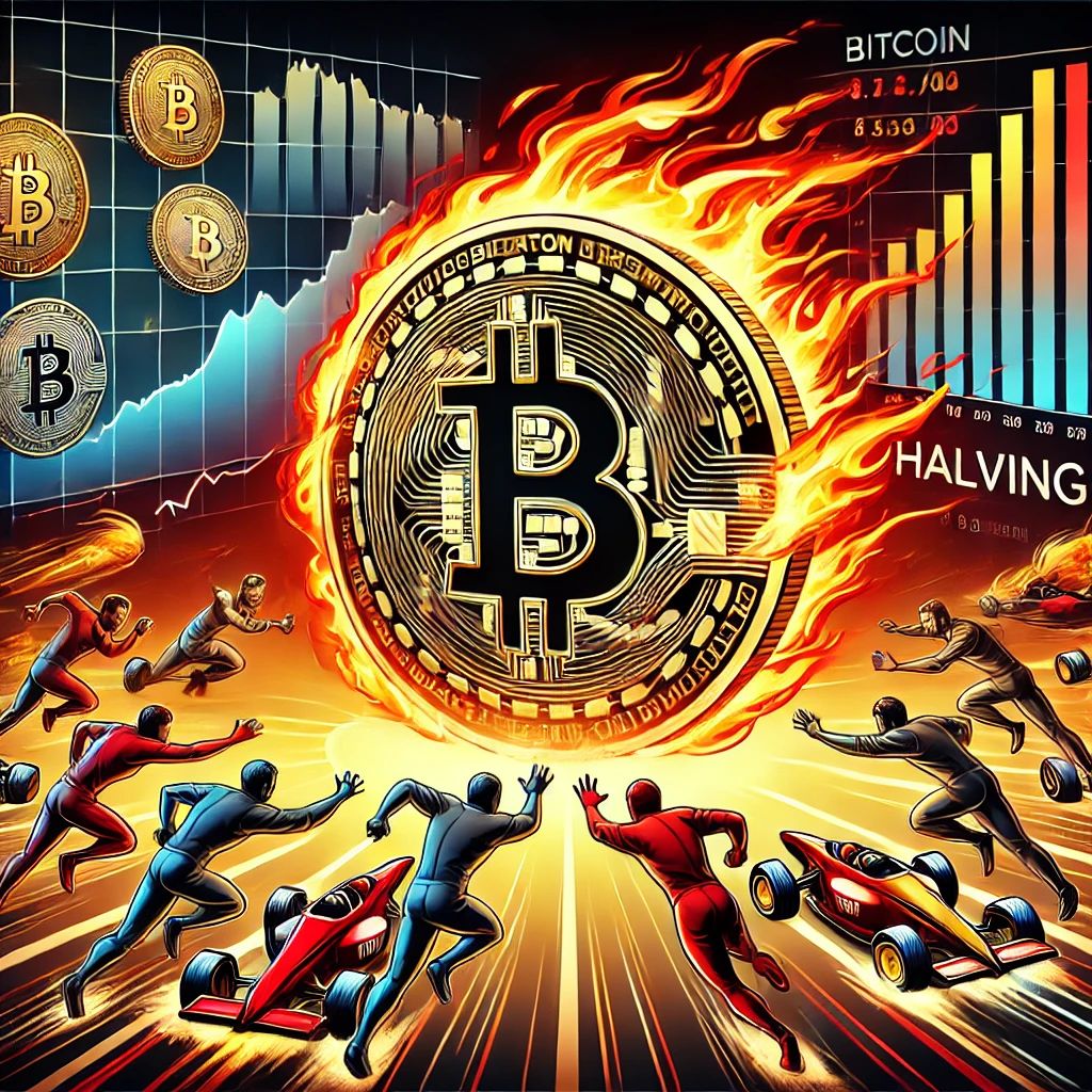 ビットコインのハーフニング後、$1M超の「epic sat」争奪戦が激化