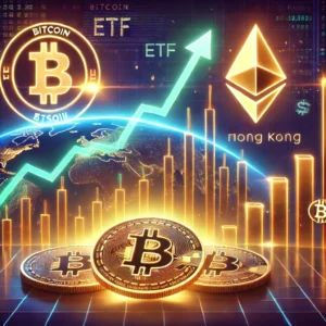DALLE 2024-10-21 062506 - An illustration depicting the rise in Bitcoin and Ethereum prices following ETF approval in Hong Kong The image shows charts with upward-trending lin - innovaTopia