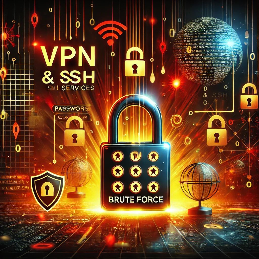 警告: VPNとSSHサービス、無差別なブルートフォース攻撃急増